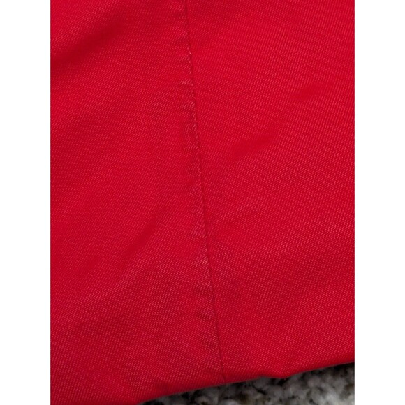 The North Face Womens Ski Jacket Red Insulated Full Zip Hooded Parka Size S - Picture 15 of 16